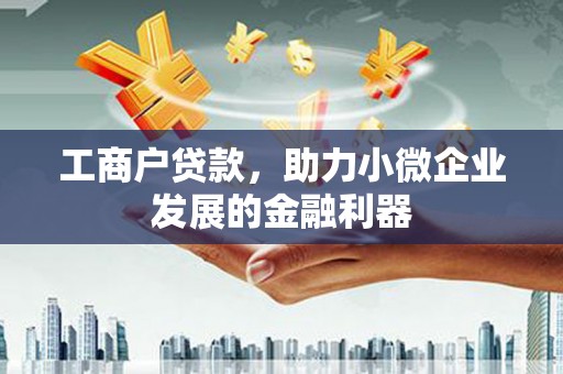 阜平工商户贷款，助力小微企业发展的金融利器