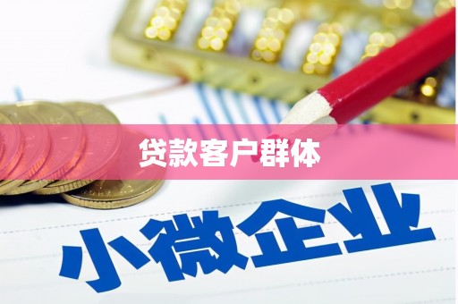 阜平贷款客户群体