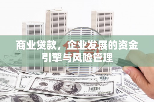 阜平商业贷款，企业发展的资金引擎与风险管理