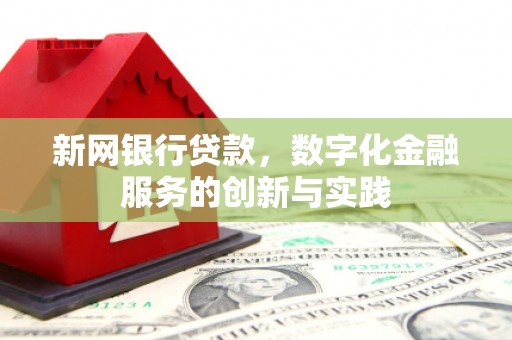 阜平新网银行贷款，数字化金融服务的创新与实践