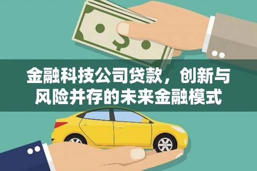 阜平金融科技公司贷款，创新与风险并存的未来金融模式