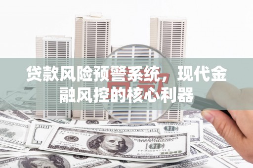 阜平贷款风险预警系统，现代金融风控的核心利器
