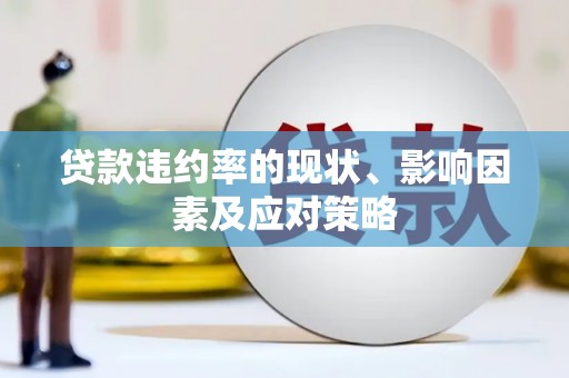 阜平贷款违约率的现状、影响因素及应对策略