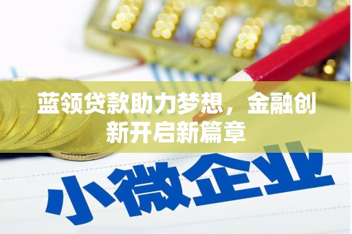 阜平蓝领贷款助力梦想，金融创新开启新篇章