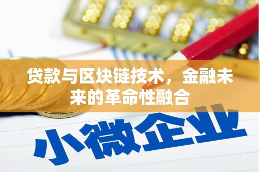 阜平贷款与区块链技术，金融未来的革命性融合