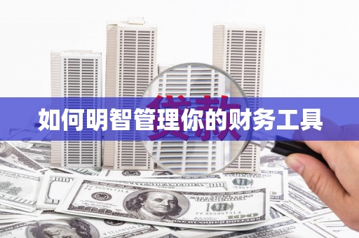 阜平如何明智管理你的财务工具