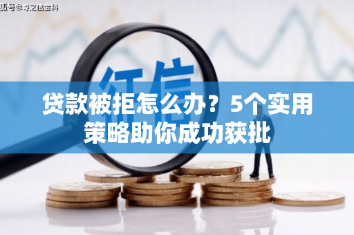 阜平贷款被拒怎么办？5个实用策略助你成功获批