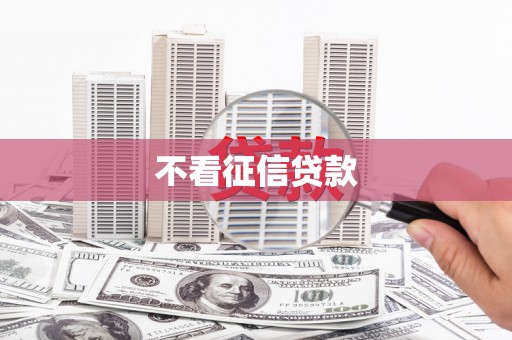 阜平不看征信贷款