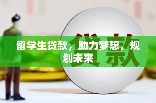 阜平留学生贷款，助力梦想，规划未来