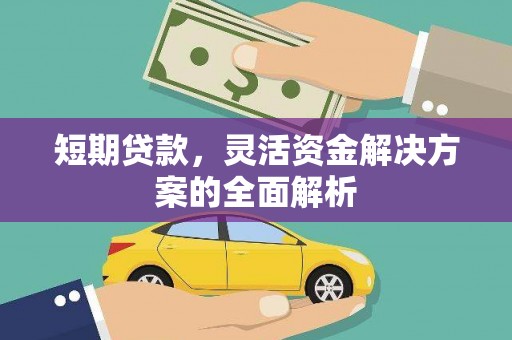 阜平短期贷款，灵活资金解决方案的全面解析