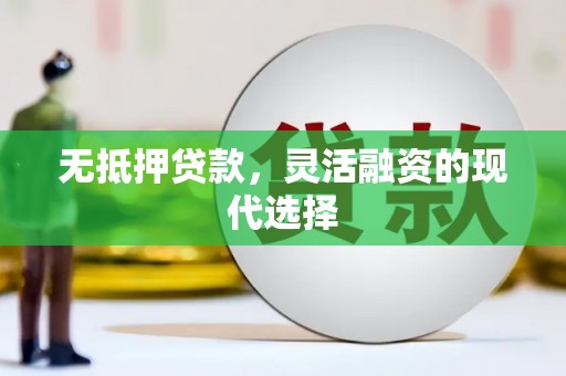 阜平无抵押贷款，灵活融资的现代选择