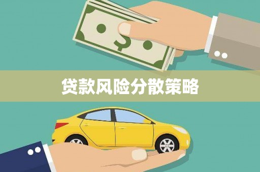 阜平贷款风险分散策略