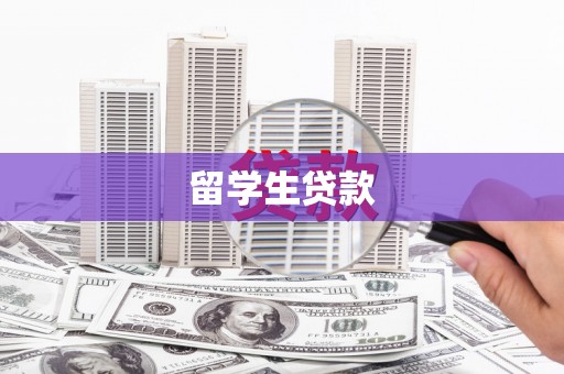 阜平留学生贷款