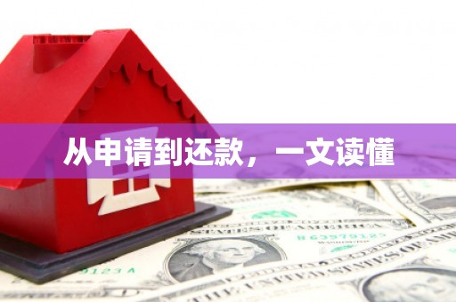 阜平从申请到还款，一文读懂