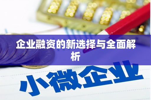 阜平企业融资的新选择与全面解析