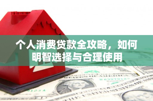阜平个人消费贷款全攻略，如何明智选择与合理使用