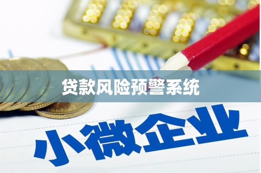 阜平贷款风险预警系统